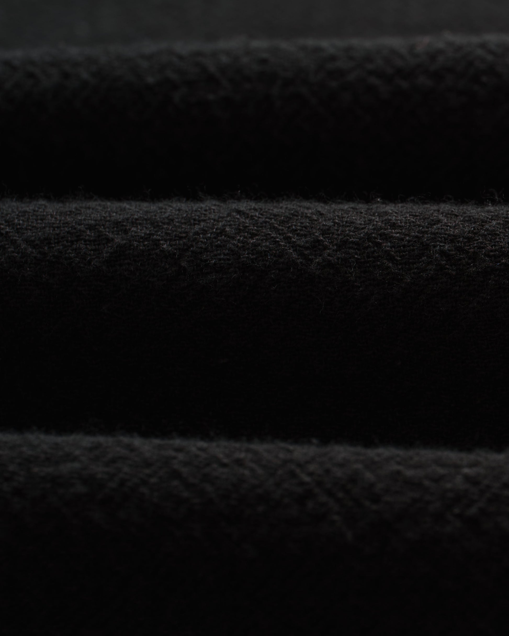 wax london men's Romer - Black Heavy Crinkle Cotton Overshirt
