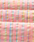 wax london men's Rove - Pink Check Organic Cotton Shirt