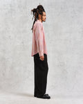 wax london men's Rove - Pink Check Organic Cotton Shirt