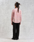 wax london men's Rove - Pink Check Organic Cotton Shirt