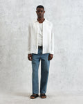 wax london men's Rove - White Linen Shirt