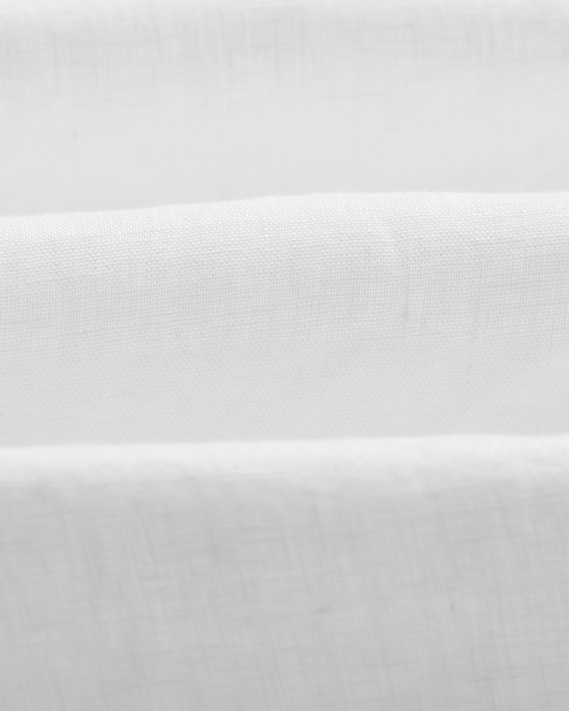 wax london men's Rove - White Linen Shirt