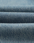 wax london men's Russell - Vintage Blue Straight Fit Denim Jeans