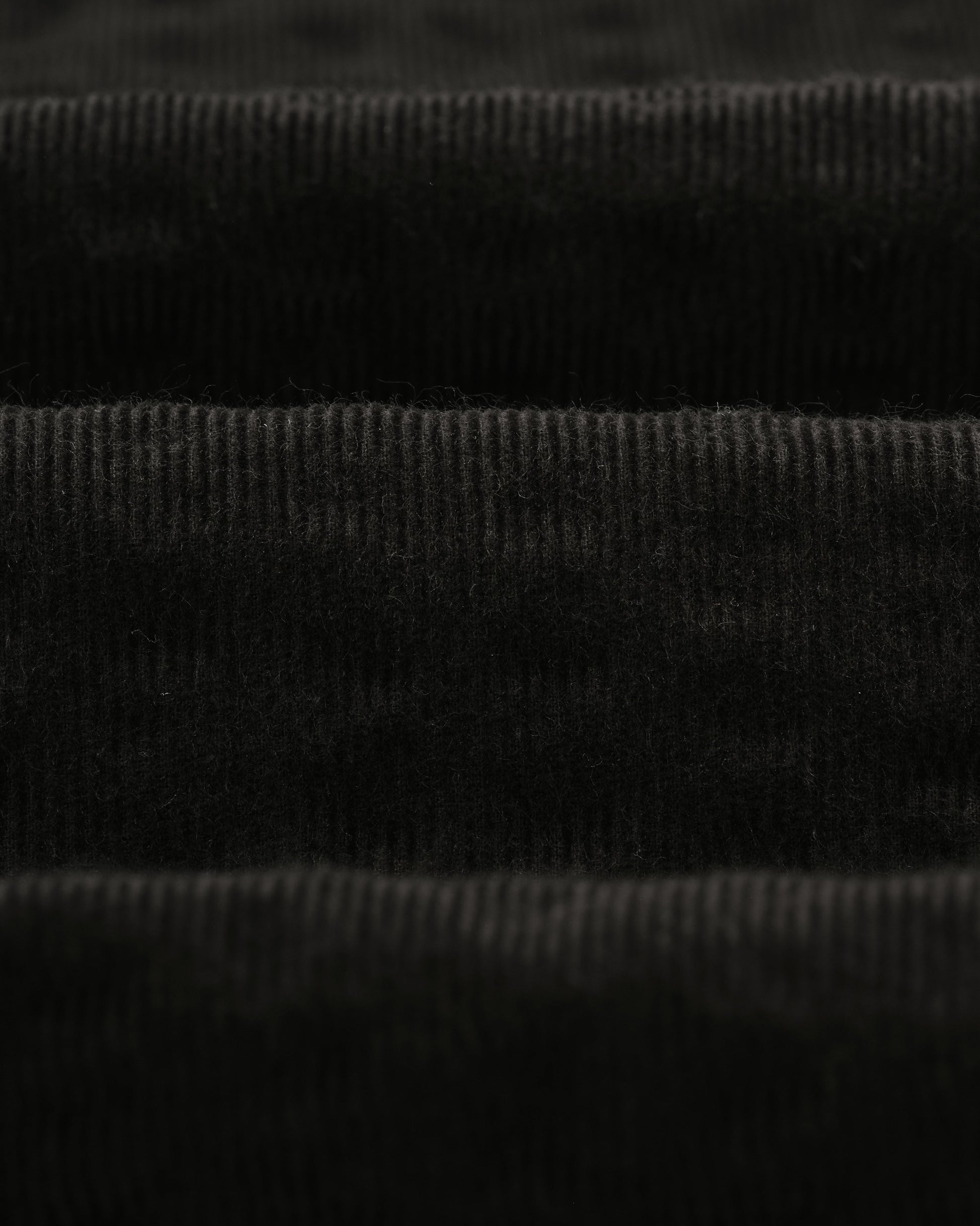wax london men's Shelly - Black Seersucker Corduroy Shirt