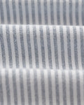 wax london men's Shelly - Blue Brushed Oxford Stripe Shirt