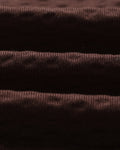 wax london men's Shelly - Dark Brown Seersucker Corduroy Shirt