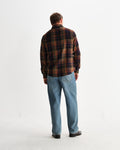 wax london men's Shelly - Multicolour Check Flannel Shirt