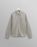 wax london men's Shelly - Natural Plain Flannel Shirt
