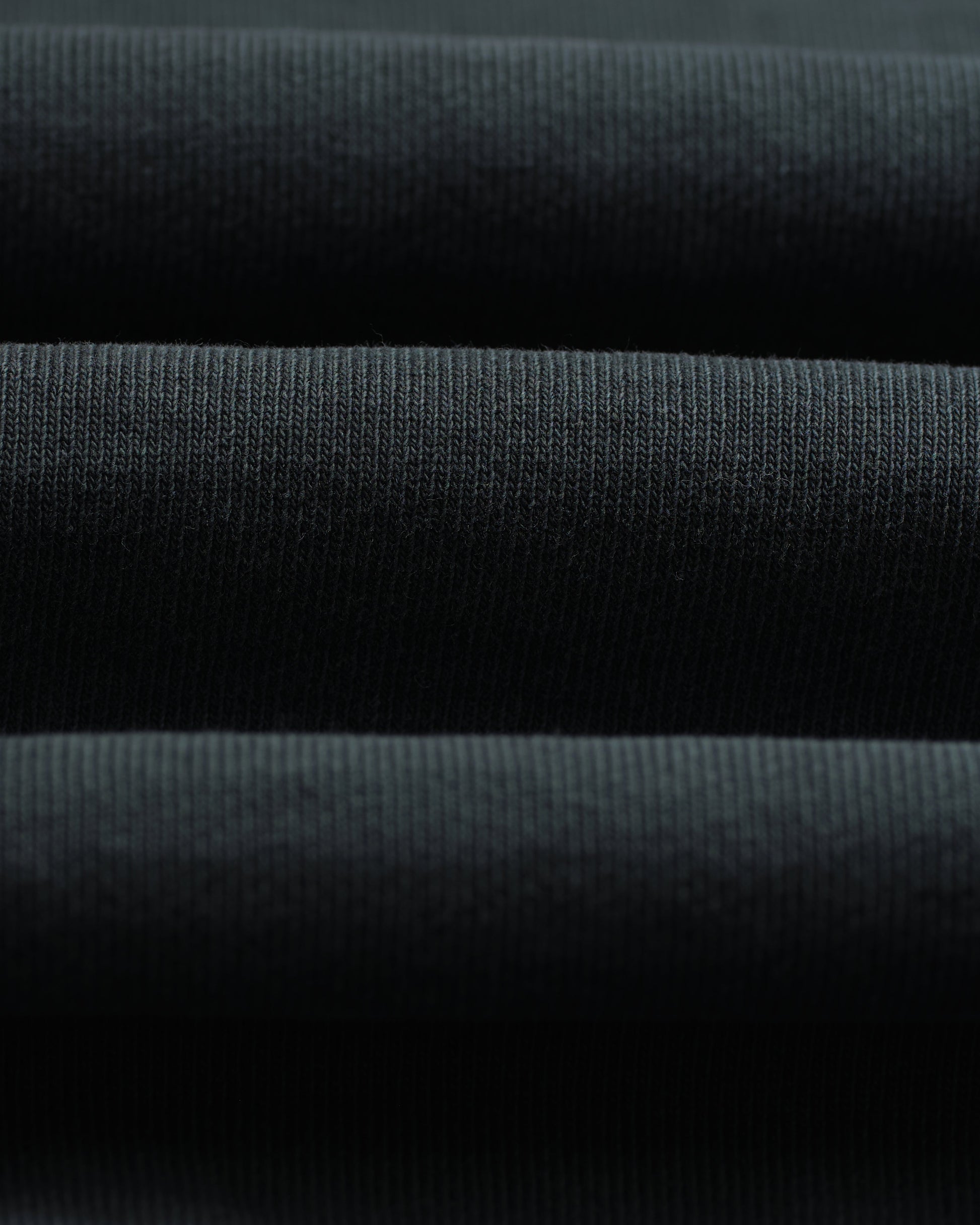 wax london men's Sidney - Washed Black Brushed Organic Cotton Sweatshirt