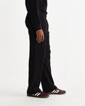wax london men's Ska - Black Structured Waffle Joggers