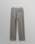 wax london men's Ska - Grey Embroidered Logo Loopback Cotton Joggers