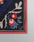 wax london men's Sloane - Multicolour Floral Tile Neck Scarf