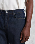 wax london men's Soho - Dark Rinse Wash Slim Fit Denim Jeans
