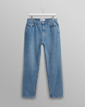 wax london men's Soho - Mid Wash Slim Fit Denim Jeans