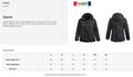 Clique Sparta Ladies Padded Softshell Jacket | Waterproof | Winter Sports | 2 Colours | S-3XL - Winter Jacket - Logo Free Clothing