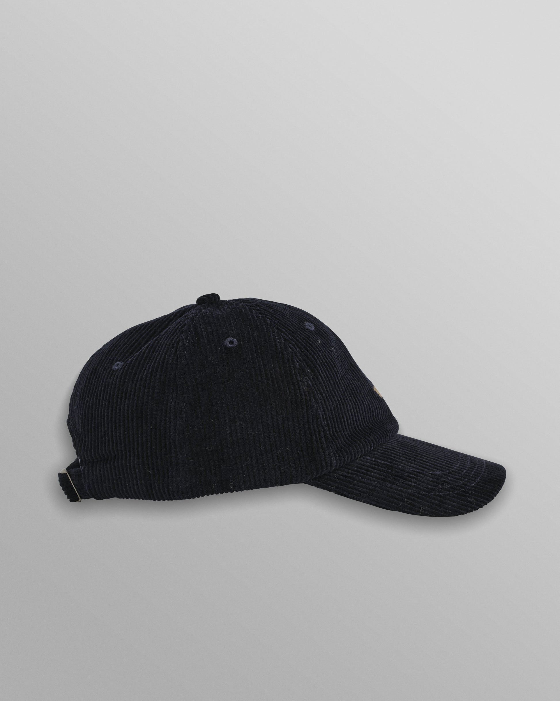 wax london men's Spencer - Navy Corduroy Sports Cap
