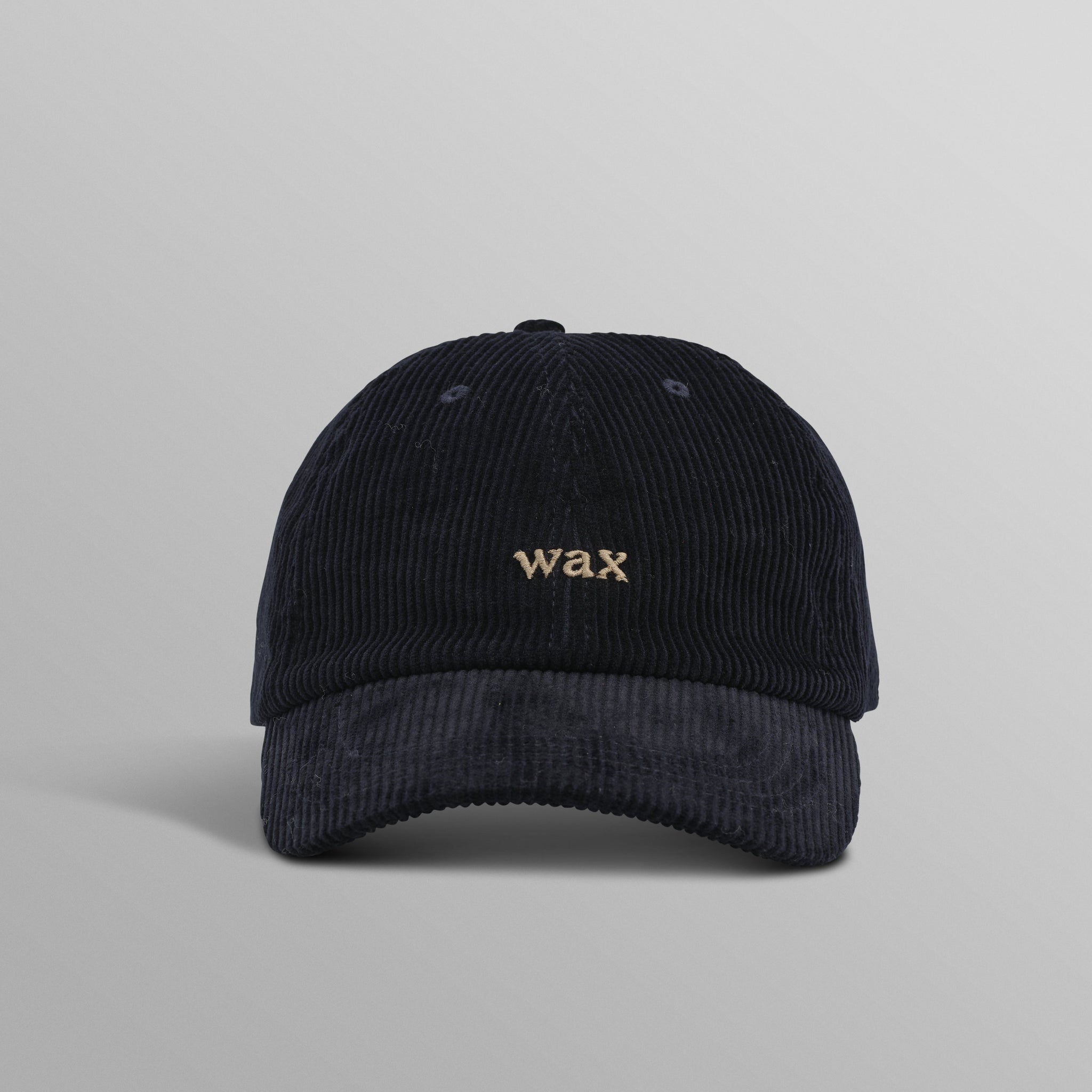 wax london men's Spencer - Navy Corduroy Sports Cap