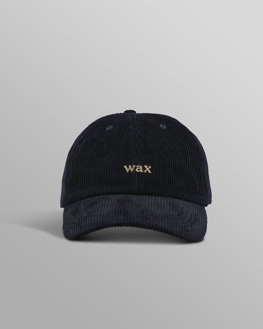 wax london men's Spencer - Navy Corduroy Sports Cap