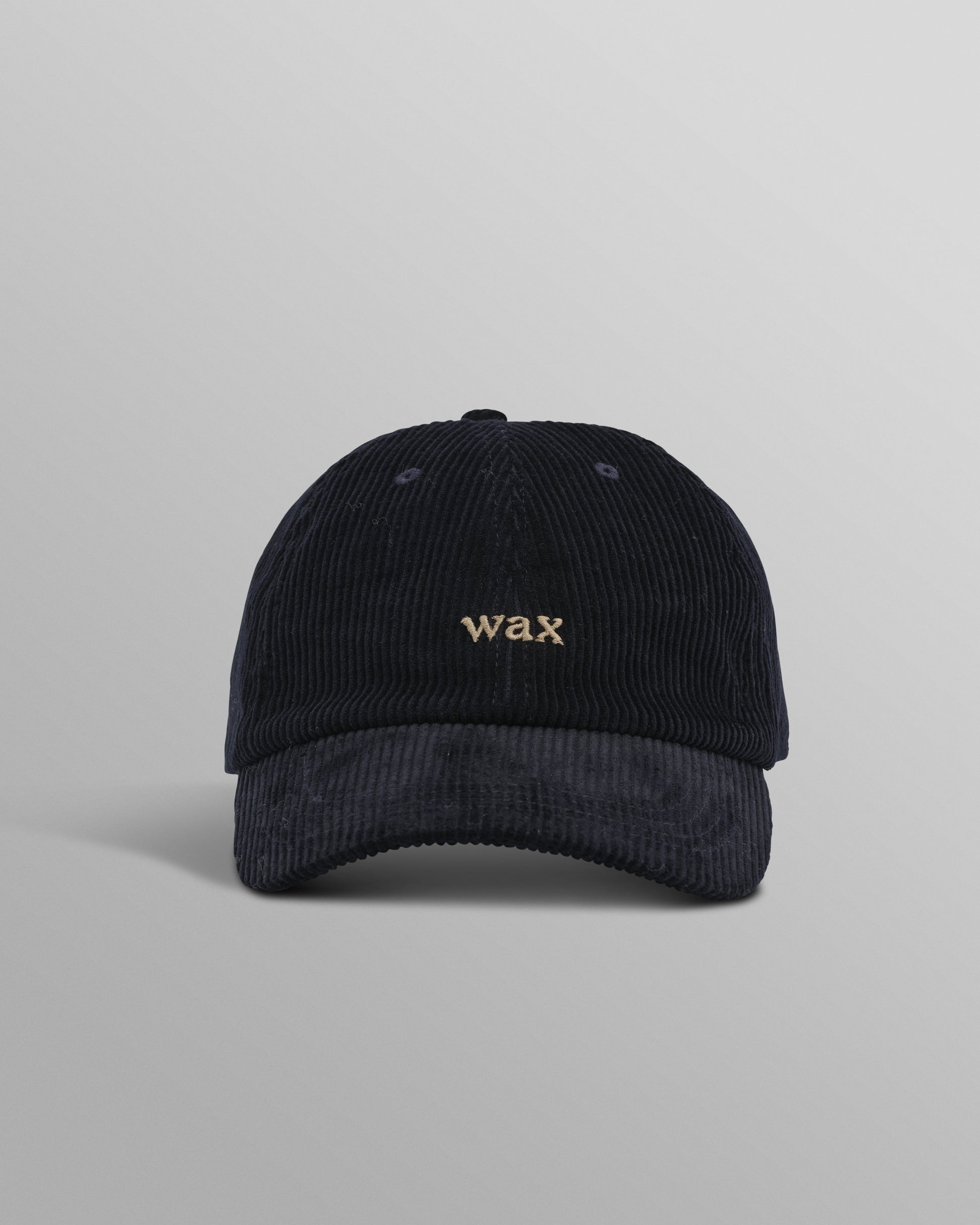 wax london men's Spencer - Navy Corduroy Sports Cap
