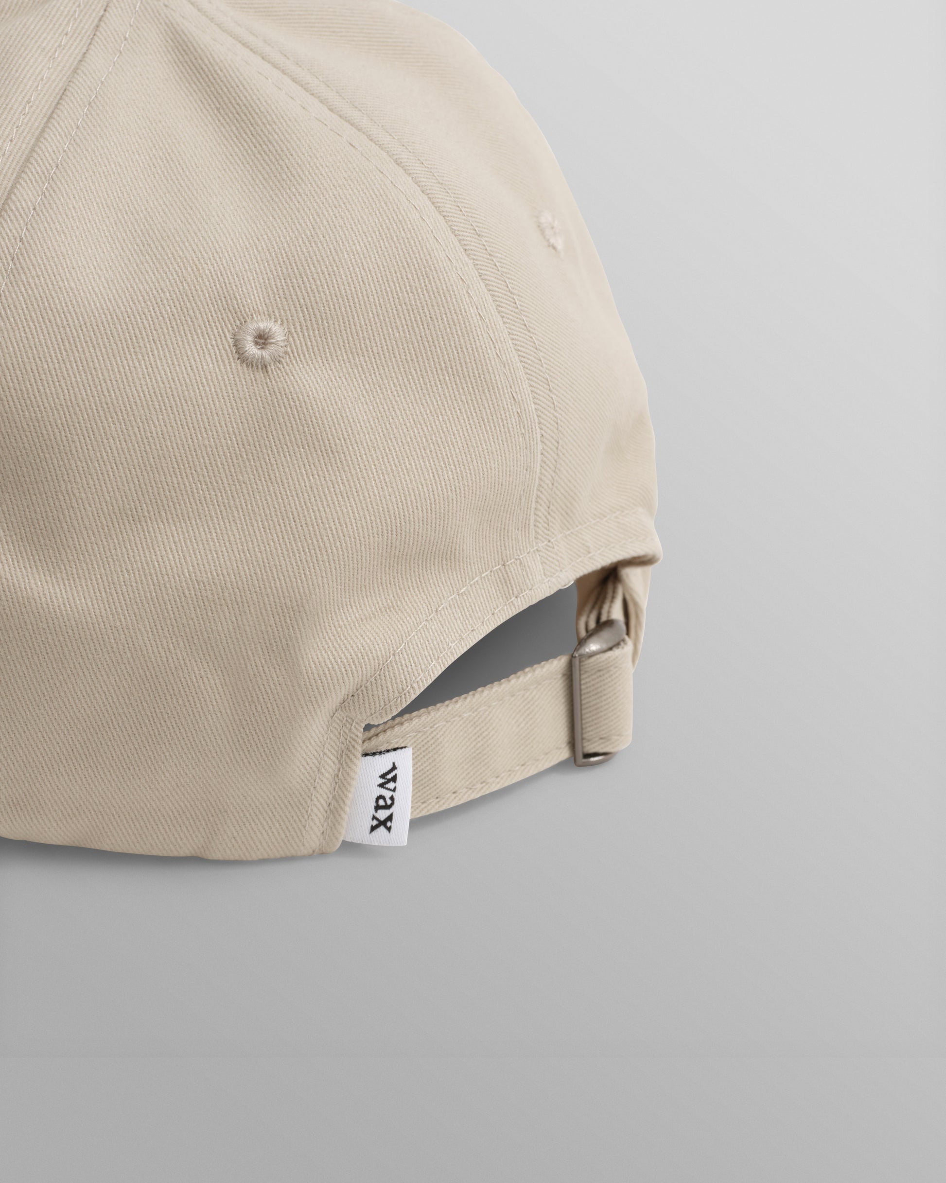 wax london men's Spencer - Stone Cotton Sports Cap