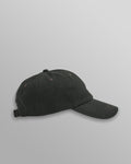 wax london men's Spencer - Washed Black Cotton Sports Cap