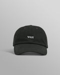 wax london men's Spencer - Washed Black Cotton Sports Cap