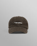wax london men's Spencer - Washed Brown Cotton Sports Cap