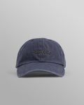 wax london men's Spencer - Washed Navy Cotton Sports Cap