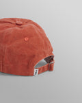 wax london men's Spencer - Washed Red Cotton Sports Cap