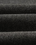 wax london men's Stan - Charcoal Twill Wool Car Coat