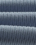 wax london men's Tellaro - Blue Honeycomb Knitted Cotton Polo Shirt