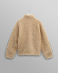 wax london men's Trimms - Beige Borg Jacket