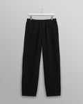 wax london men's Tyne - Black Floral Diamond Cotton Trousers