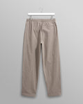 wax london men's Tyne - Natural Chalk Stripe Trousers
