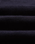 wax london men's Wayfarer - Navy Slub Cotton And Linen Cardigan