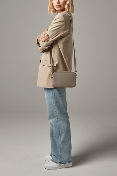 BagBase Boutique Crossbody Bag | 1.5 Litre Capacity | Faux Leather | 4 Colours | One Size