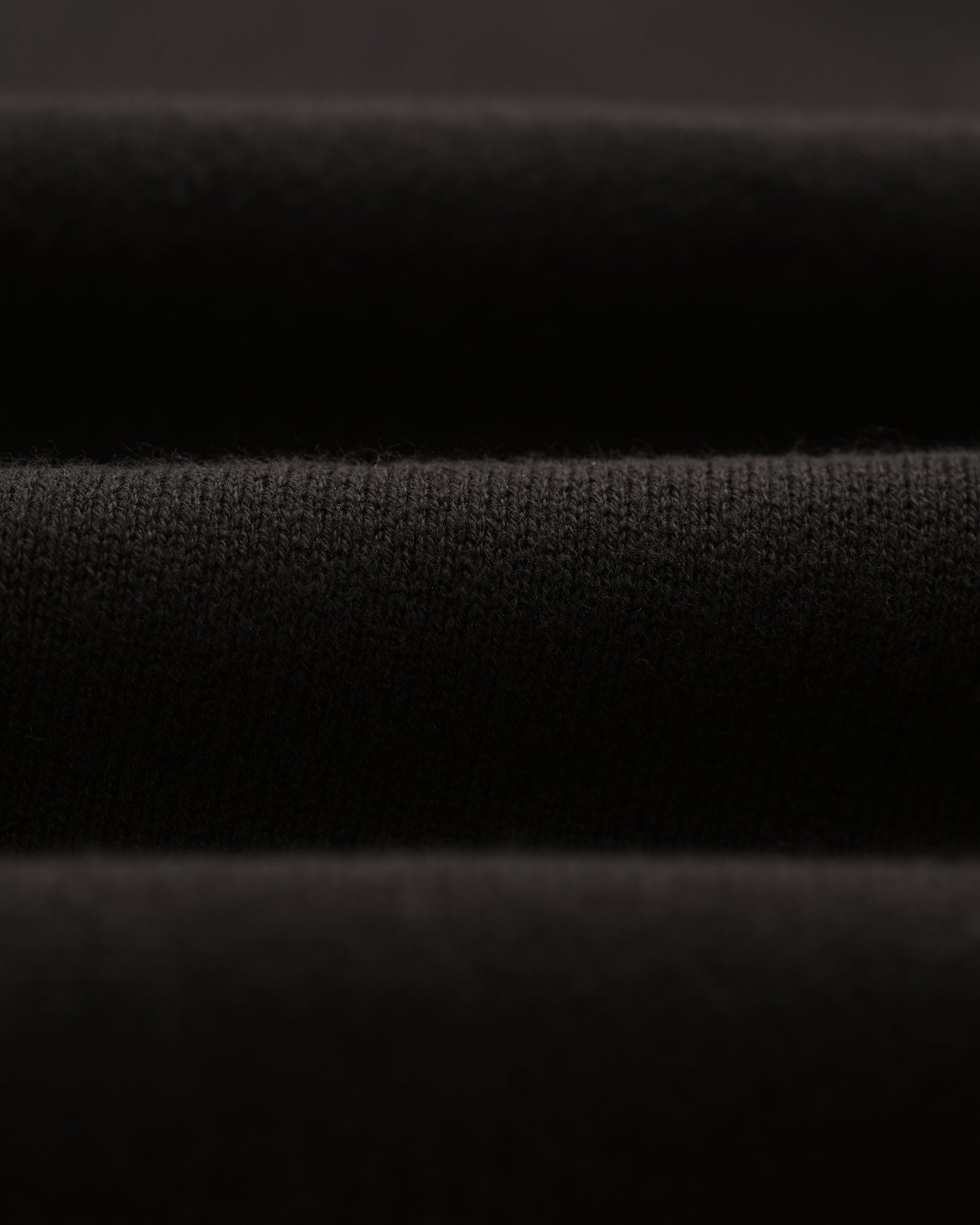 wax london men's Wightman - Black Milano Cardigan