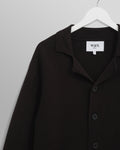 wax london men's Wightman - Black Milano Cardigan