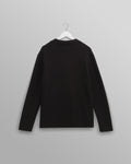 wax london men's Wightman - Black Milano Cardigan