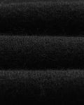 wax london men's Wilde - Black Fluffy Wool Crewneck