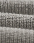 wax london men's Wilde - Grey Fleck Wool Jumper