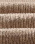 wax london men's Wilde - Natural Donegal Wool Crewneck